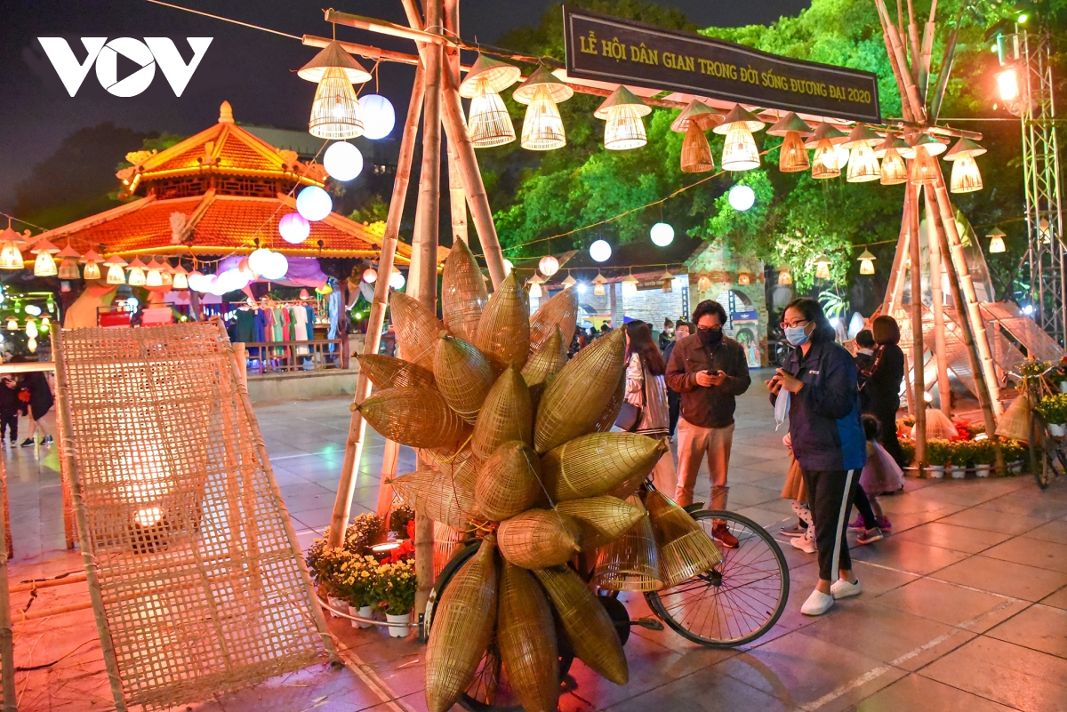 Vietnamese folklore in the heart of Hanoi capital